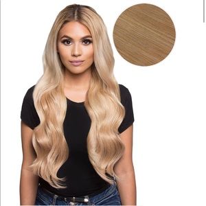 bella mi dirty blonde clip in extensions
